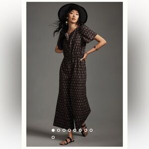 Anthropologie Somerset jumpsuit size medium